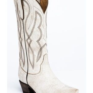 Idyllwind Cream Heeled Boots